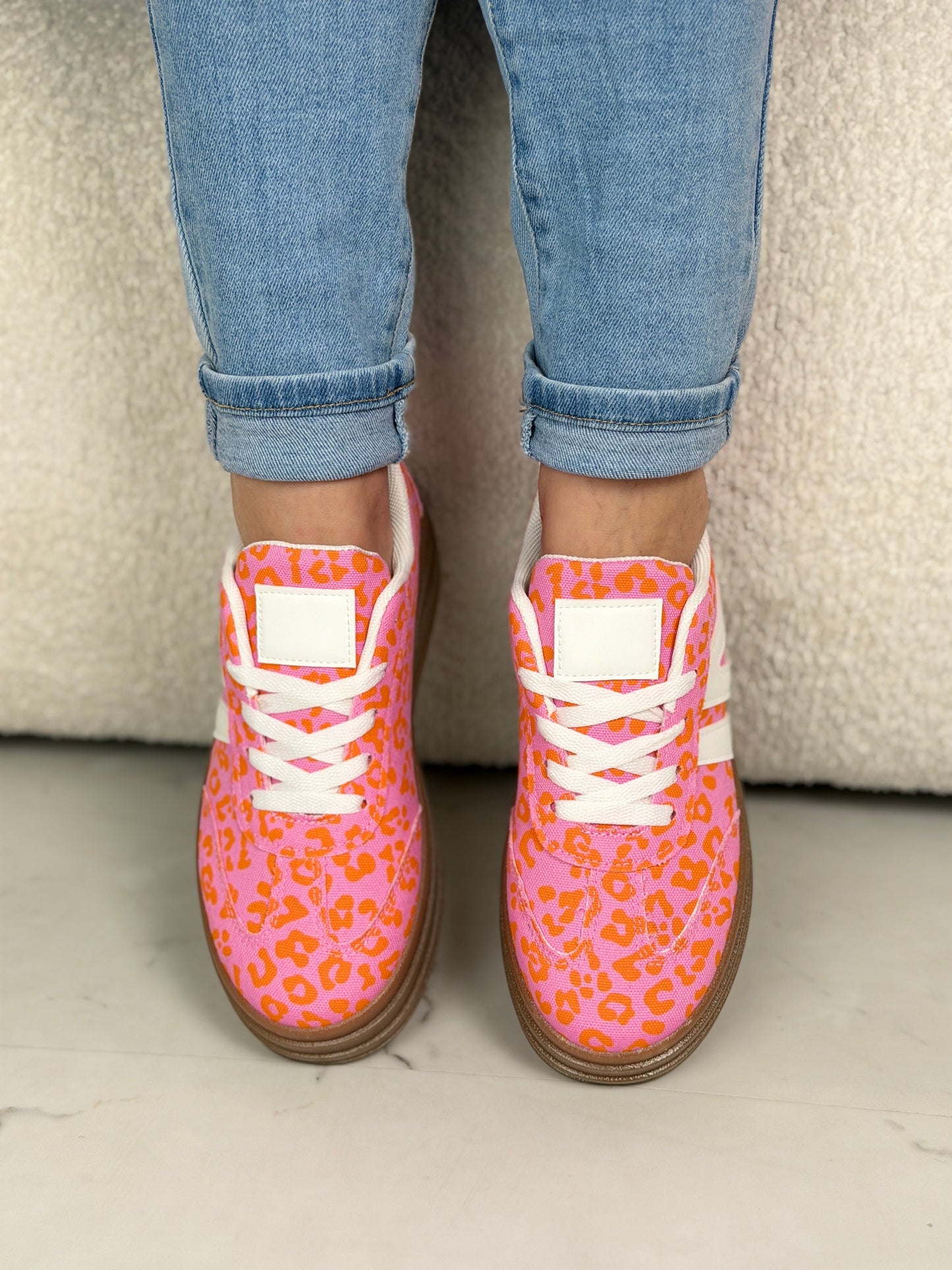 Fien Orange Sneaker