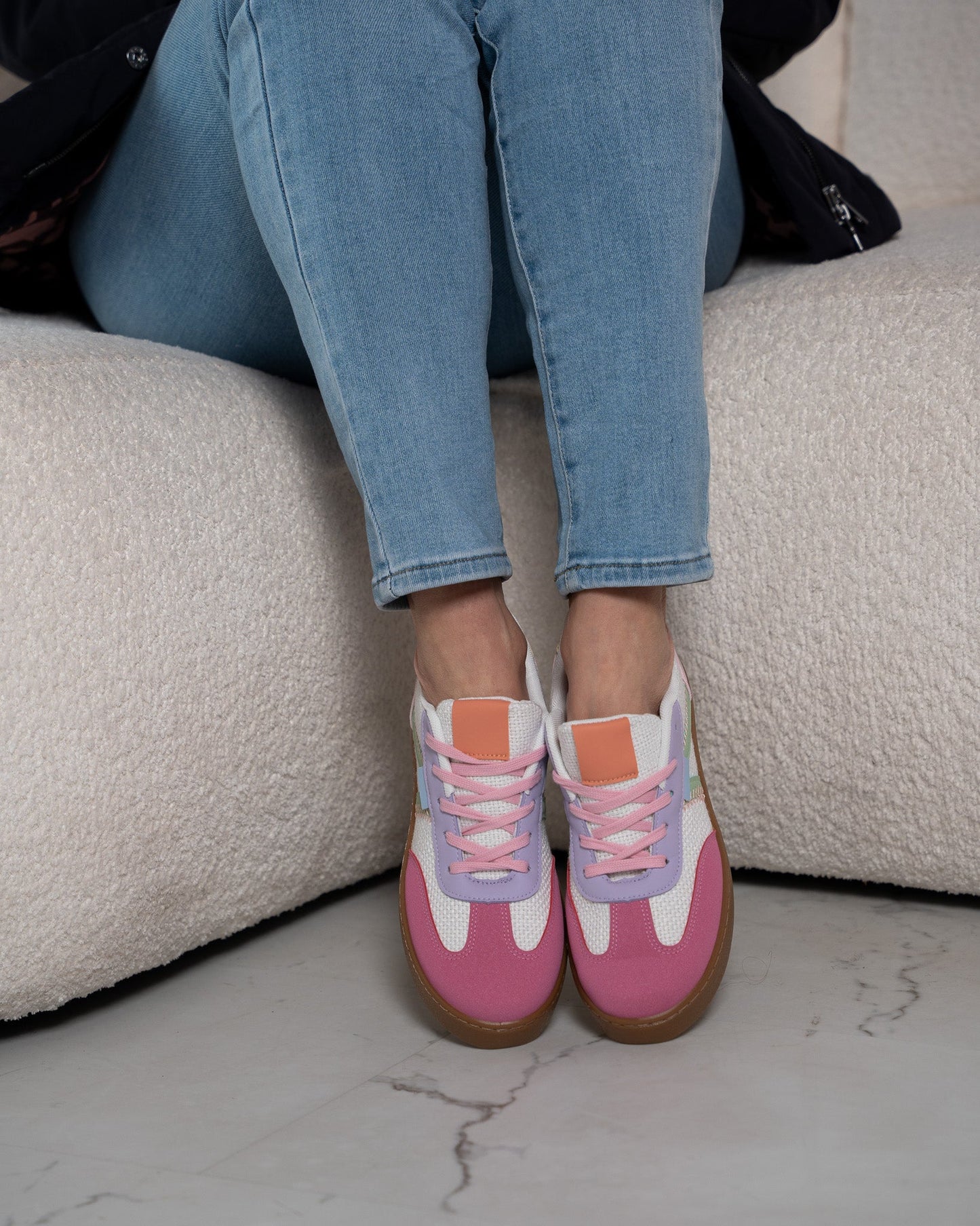 Kenza Fuchsia Sneaker