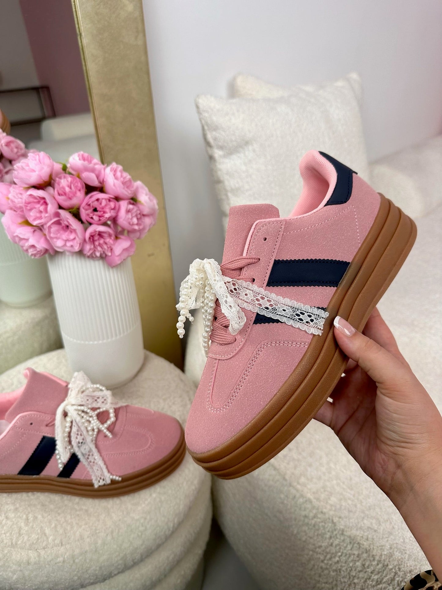 Marije Pink Sneaker