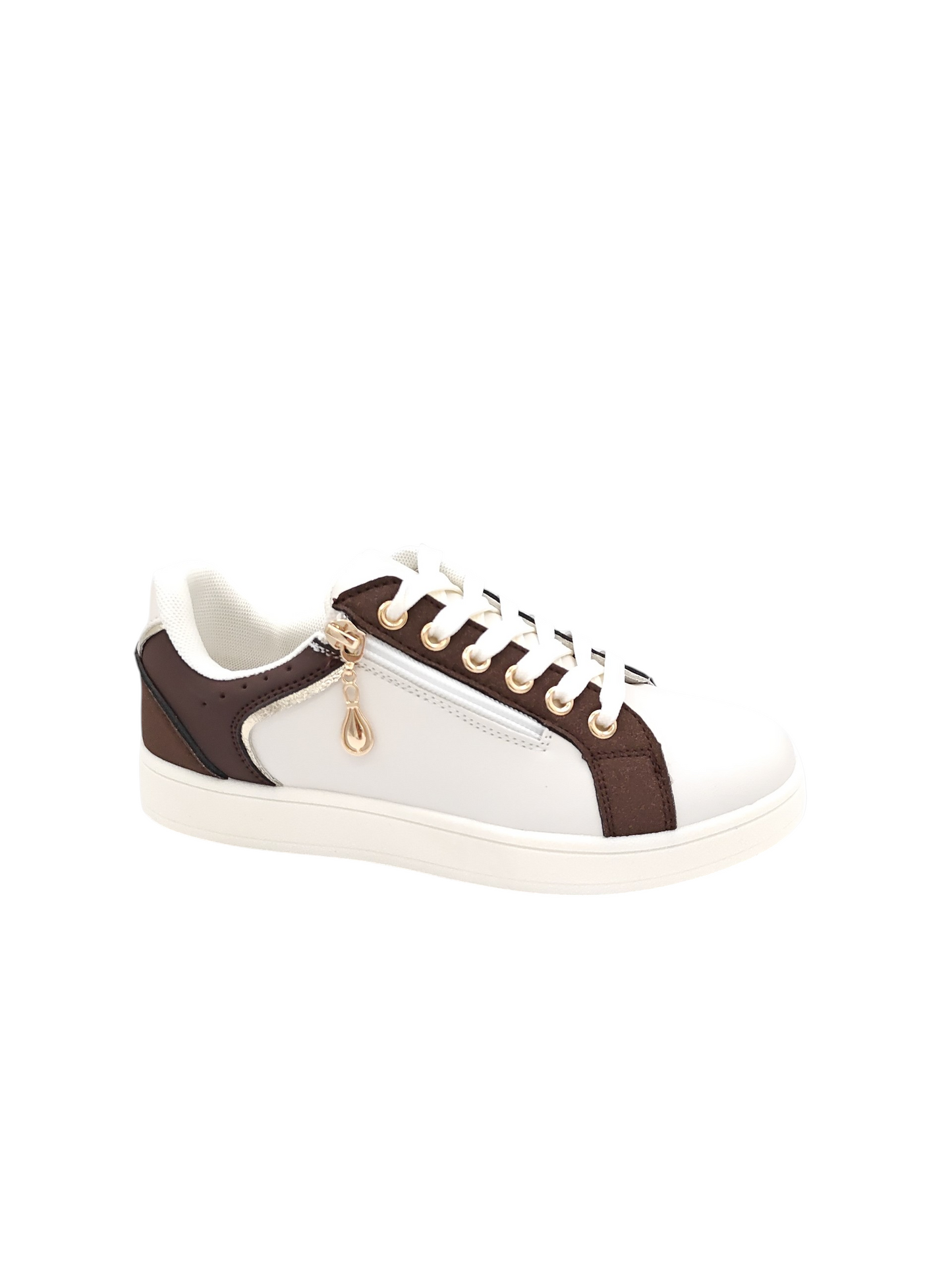 Pom Beige/Brown Sneaker