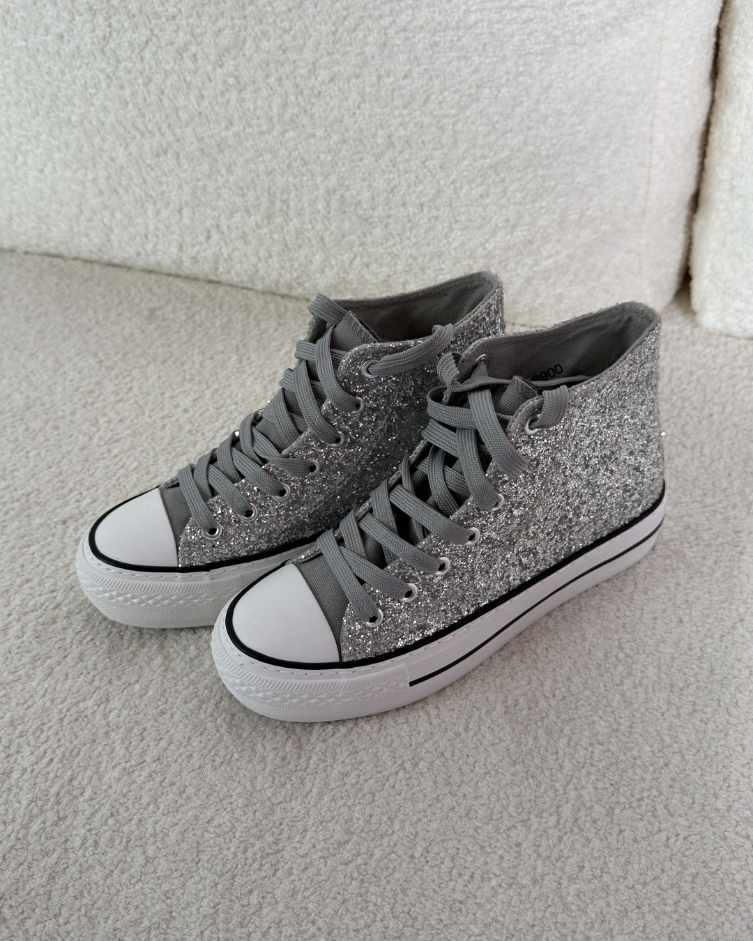 Rose Silver Sneaker