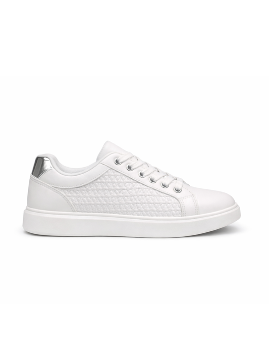 Weave White Sneaker
