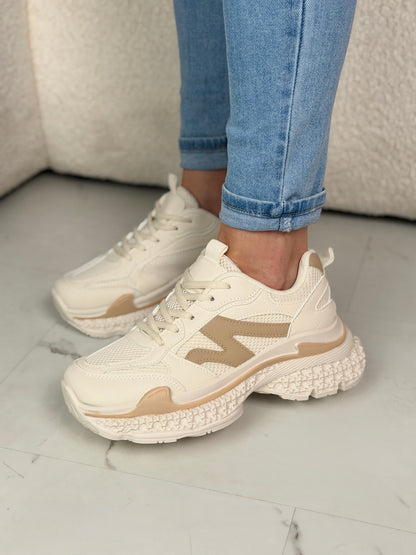 Cloud Chunky Beige Sneaker