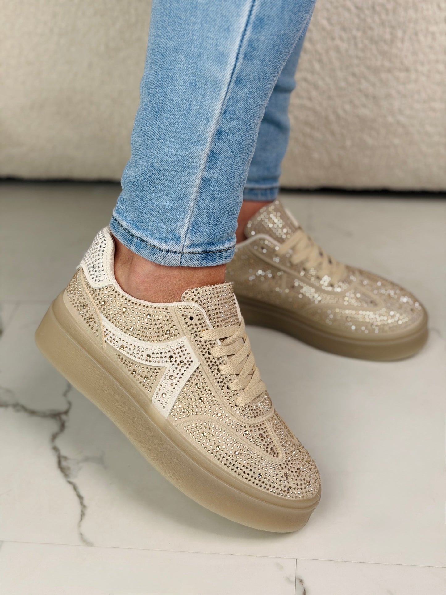 All Spark Beige Sneaker