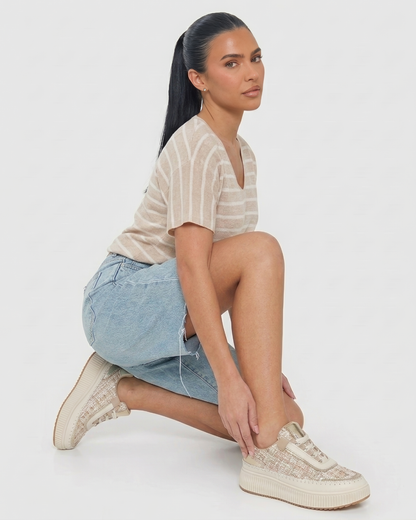 Carina Beige Sneaker