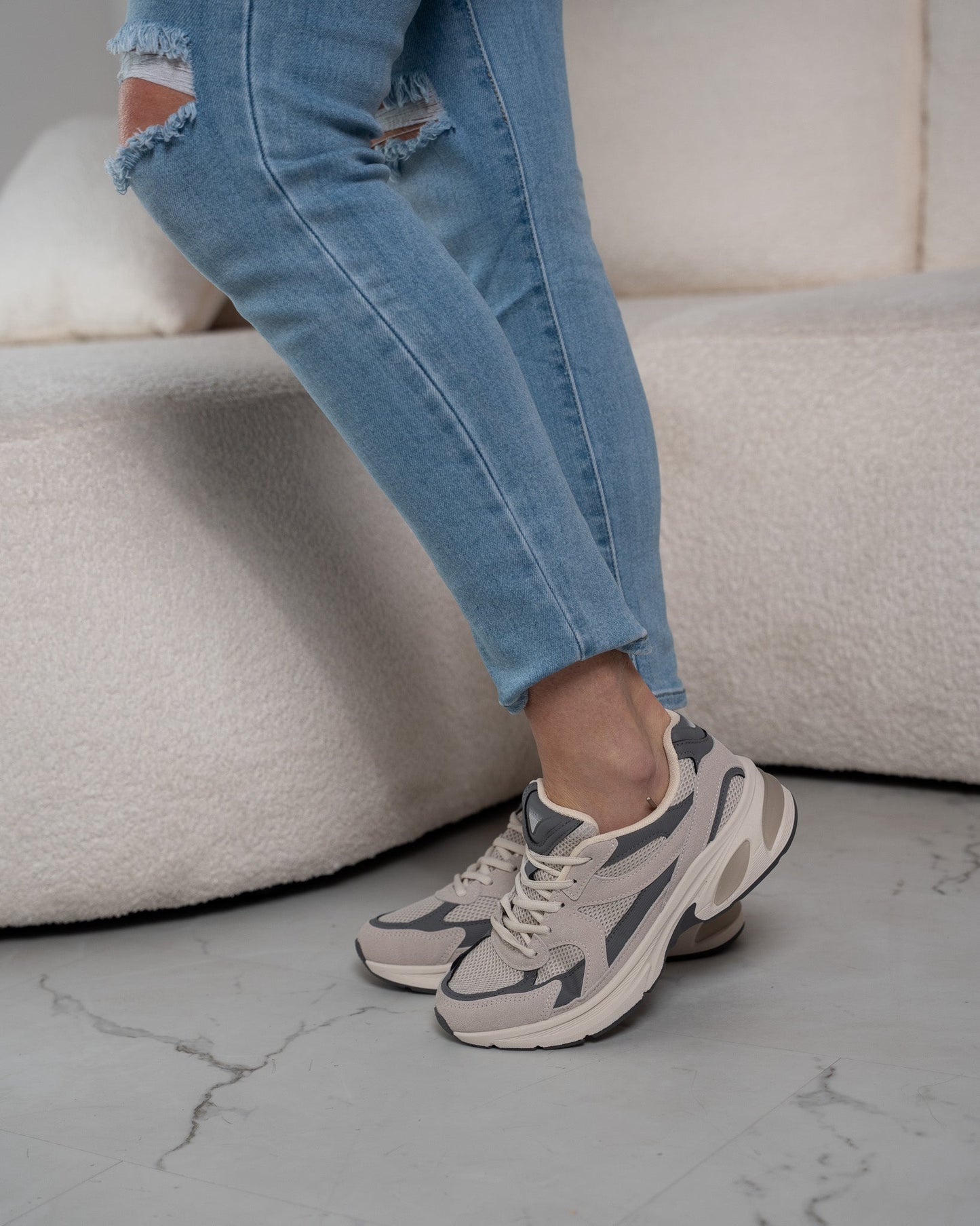 Cindy Grey Sneaker