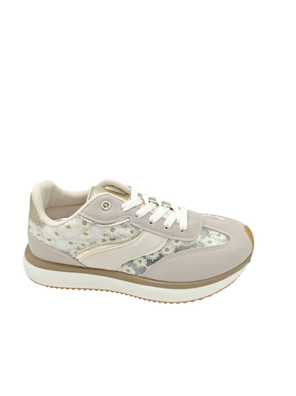 Flower Gold Sneaker
