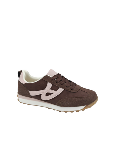 Georgia Brown Sneaker