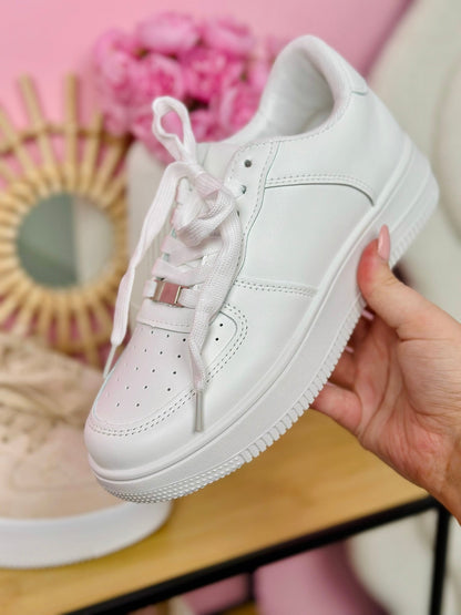 Platform White Sneaker