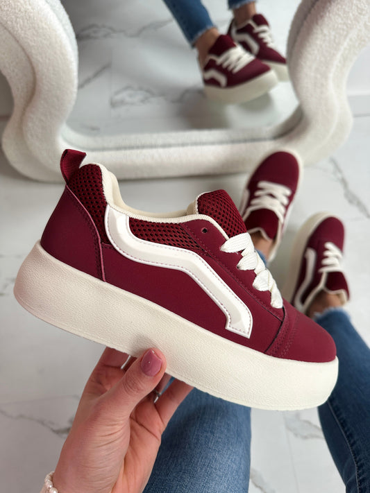Vada Bordeaux Sneaker