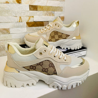 Guusje Beige Sneaker