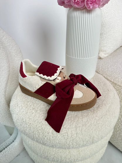 Cinta Burgundy Sneaker