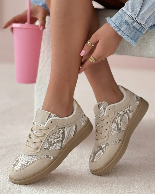 Lobke Beige Sneaker