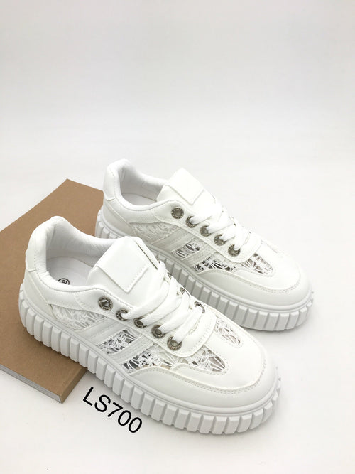 Tiny White Sneaker