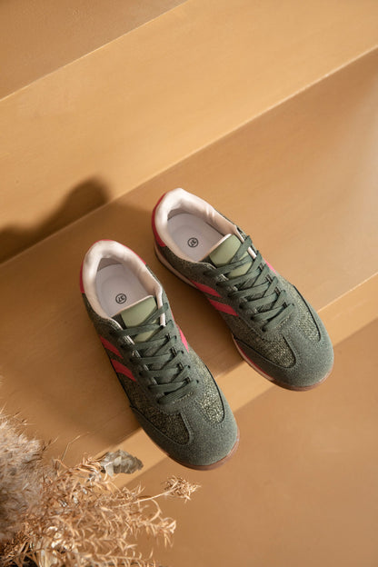 Macey Green Sneaker
