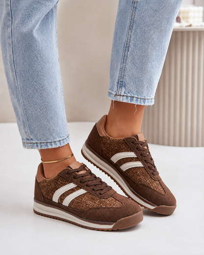 Macey Brown Sneaker