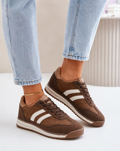 Macey Brown Sneaker
