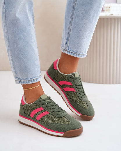 Macey Green Sneaker