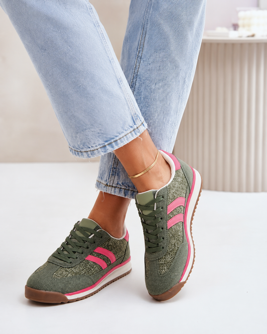 Macey Green Sneaker