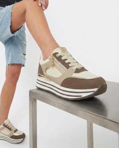 Mairlyn Khaki Sneaker