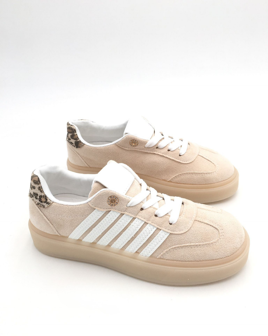 Stripe Beige Sneaker
