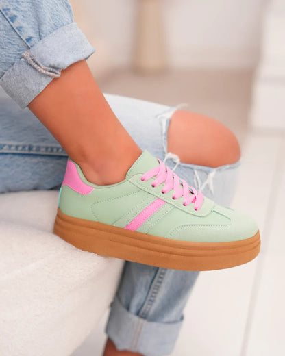 Boudine Green Sneaker