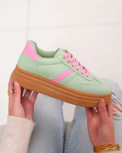 Boudine Green Sneaker