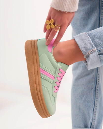 Boudine Green Sneaker
