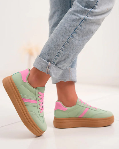 Boudine Green Sneaker