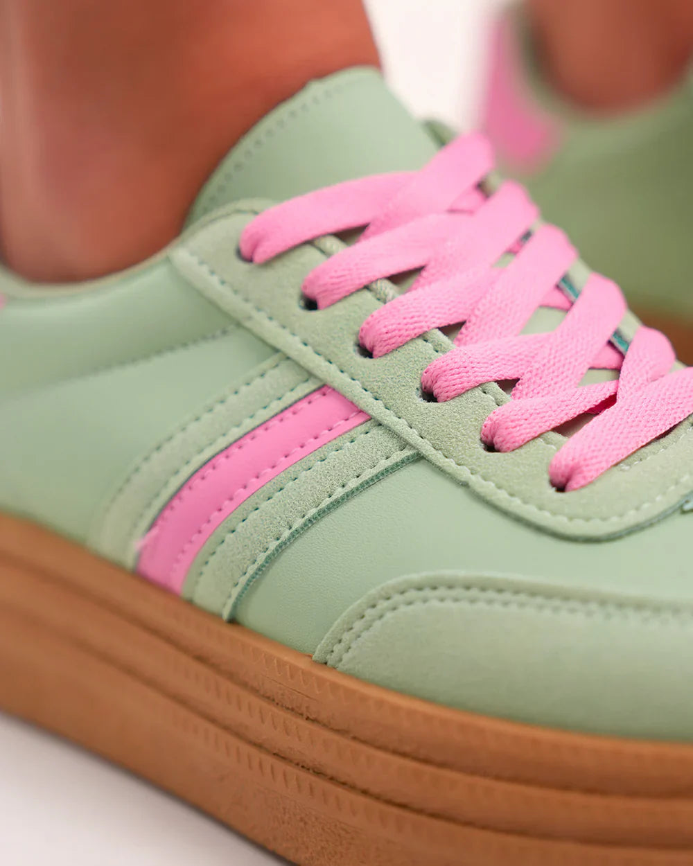 Boudine Green Sneaker