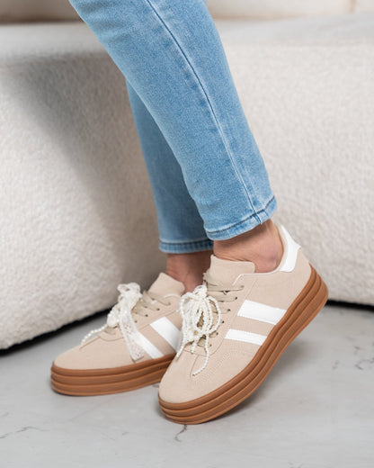 Marije Beige Sneaker
